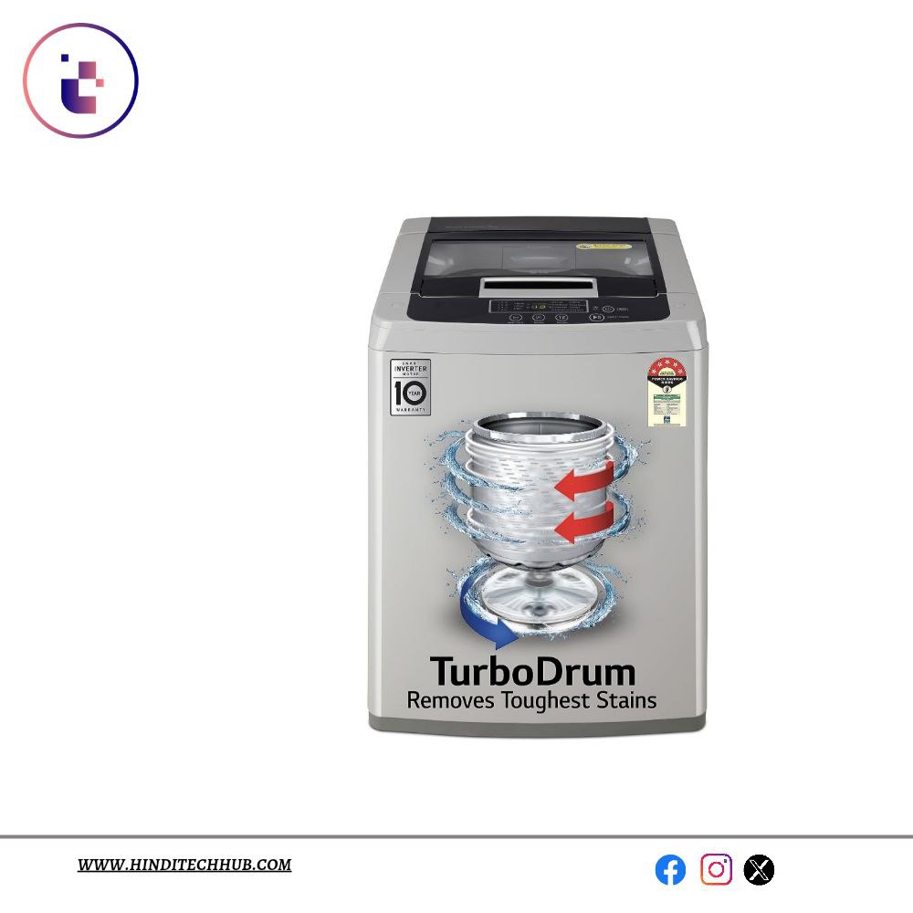 LG 7 Kg 5 Star TurboDrum Fully Automatic Top Loading Washing Machine