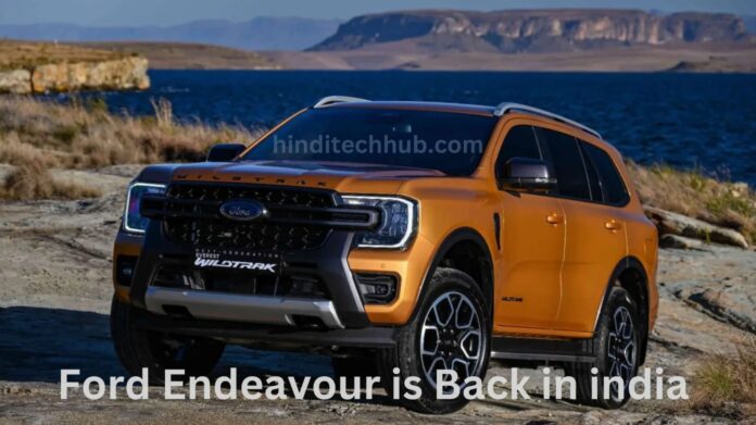 New Ford Endeavor 2025